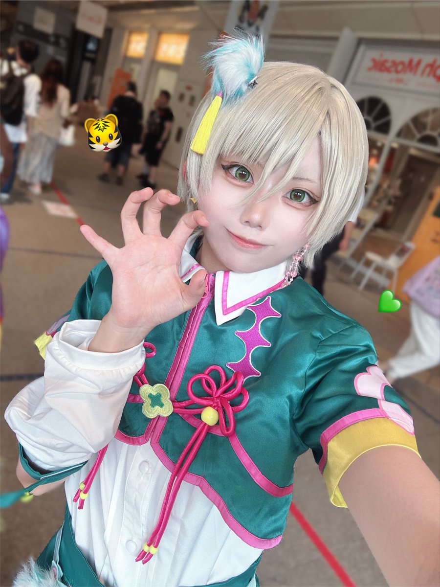 tag_r_0922's tweet photo. 2着目❕
遊木ｾﾝﾊﾟｲと一緒にいるよぉ❕🐯
 #コスサミ2026 https://t.co/3aWTXfmDo9