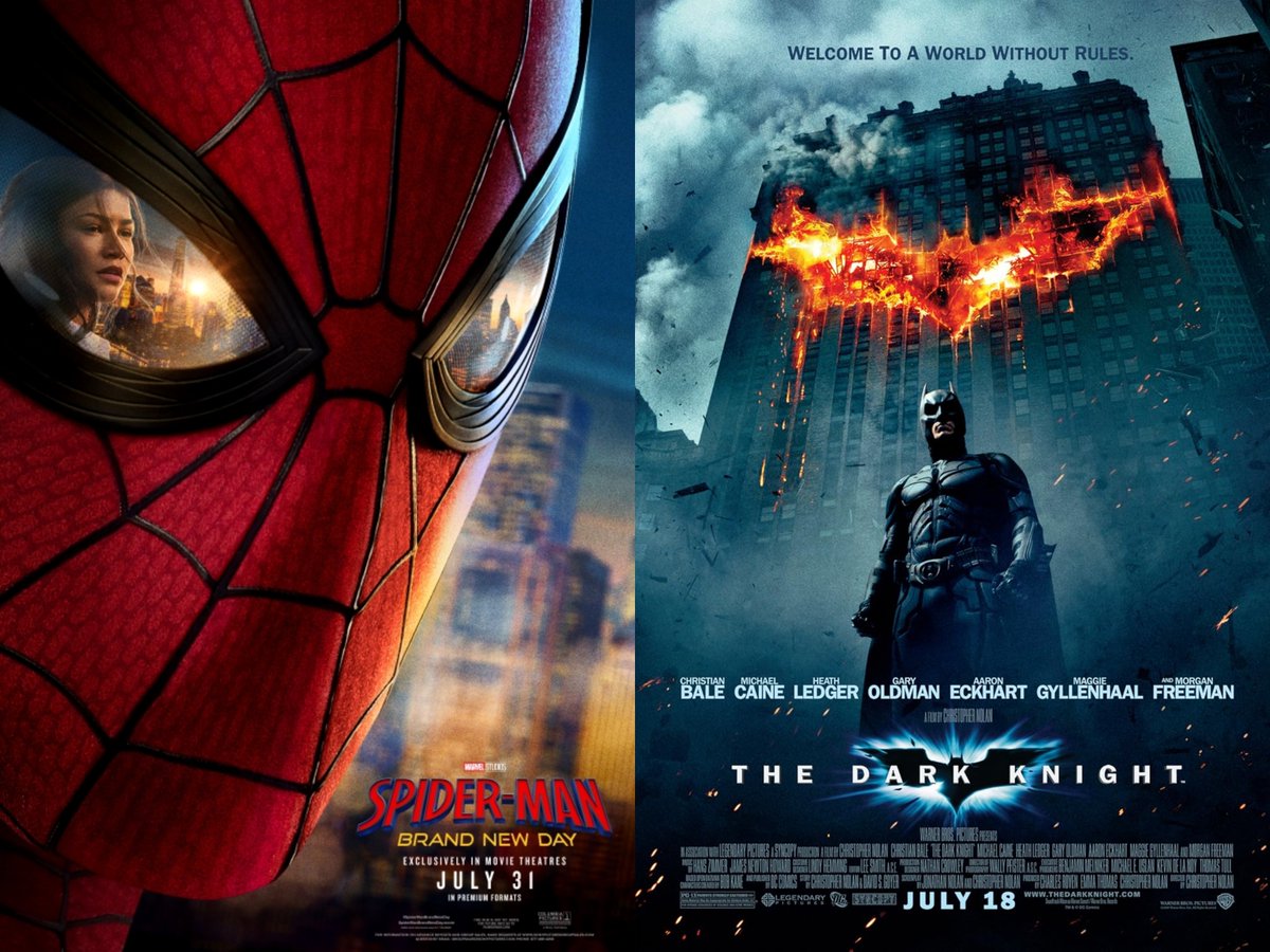 BeAfraid_Movies's tweet photo. Spider-Man Brand New Day or The Dark Knight? https://t.co/F4o3xlahtL