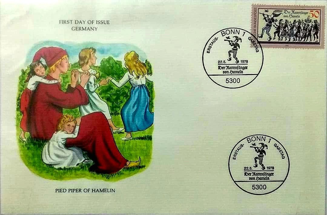 pks_philately's tweet photo. FDC Germany.
Pied Piper of Hamelin....
Enjoy the Beauty
#Philately. https://t.co/Nex5At7m9O