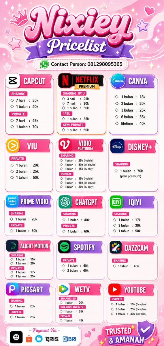 nixieyfinds's tweet photo. Yuksss app premium rediiii✨️✨️✨️ https://t.co/52B5o21cS6