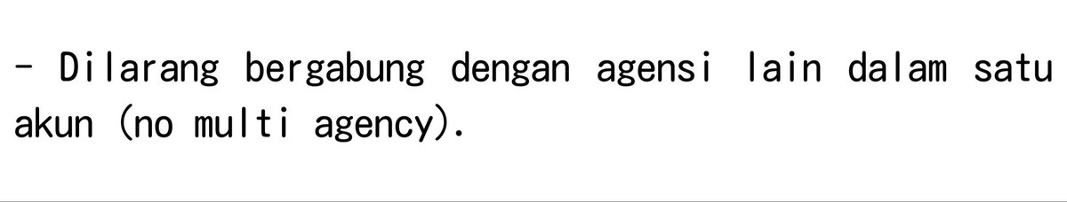 kasirnaspad's tweet photo. ㅤ 
Selama agency ini berjalan, kami gak mau diduain😔 akun yang kalian gunakan di sini, gak boleh gabung di agency lain yaa!
ㅤ https://t.co/Qo32MhXjck