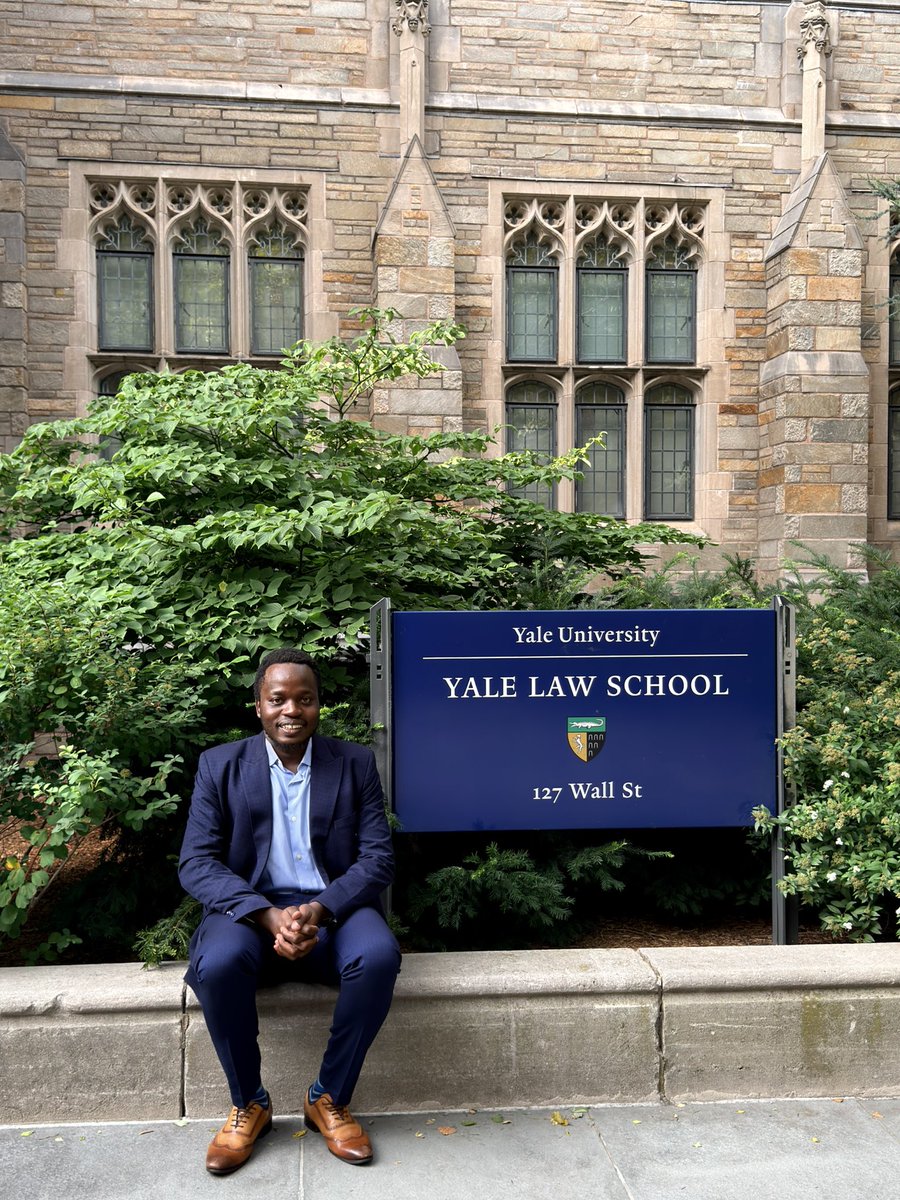 MiracleMudeyi's tweet photo. They say nobody gets into Yale. But God has not forgotten the cattle herders. Humbled to become the first Kenyan lawyer in approximately 33 years to join Yale’s LL.M. class of just 25 lawyers worldwide. Excited for this chapter. https://t.co/MFfO3oBkIc
