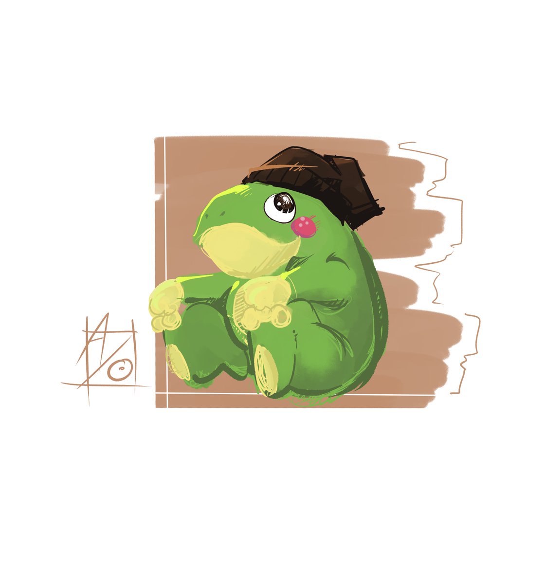 ayoaro_'s tweet photo. Te has topado con el Politoed polifacético (artista y rana a tiempo parcial) por segunda vez consecutiva. 🐸🐸
¡Comenta bajo este tweet tu Pokémon y un accesorio para que lo dibuje con este estilo! https://t.co/5toxBeZF6L