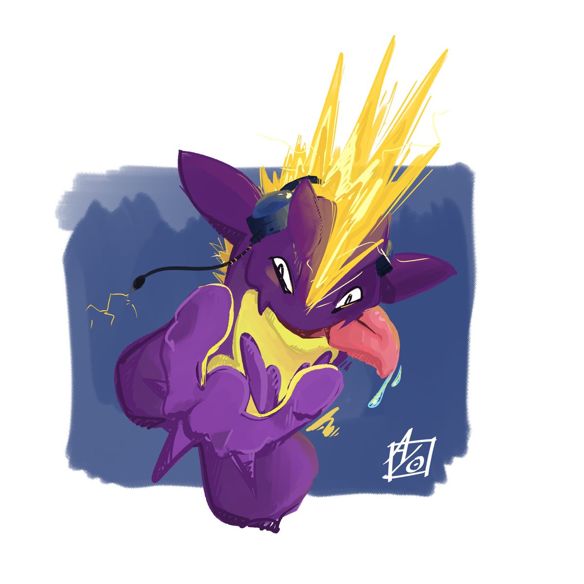ayoaro_'s tweet photo. Te has topado con el Politoed polifacético (artista y rana a tiempo parcial) por segunda vez consecutiva. 🐸🐸
¡Comenta bajo este tweet tu Pokémon y un accesorio para que lo dibuje con este estilo! https://t.co/5toxBeZF6L