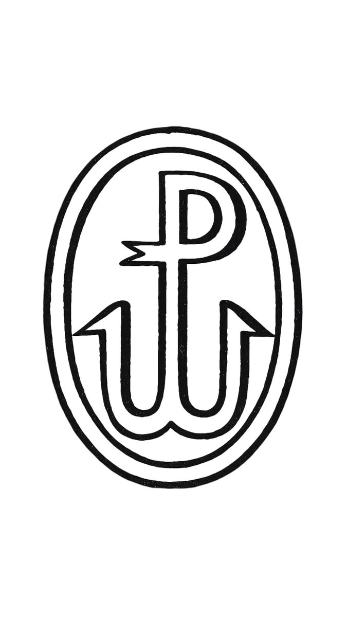 M_Marlikowski's tweet photo. Bezpośrednią inspiracją dla znaku Polski Walczącej w kształcie kotwicy był najprawdopodobniej znak Wydawnictwa Polskiego Rudolfa Wegnera pochodzący z książki „Polowania na potwory morskie” wydanej w 1927 roku. https://t.co/NY7h4NShaR
