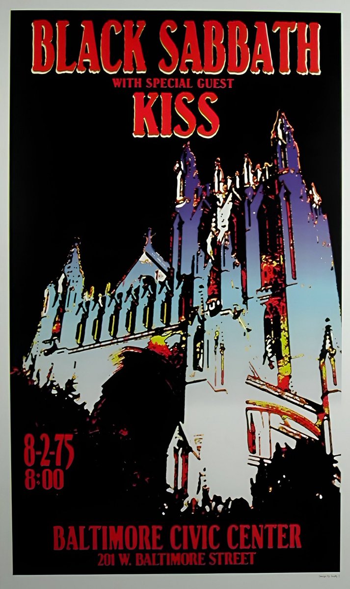 ThisDayInMETAL's tweet photo. On This Day in Metal August 2, 1975

Black Sabbath played the Baltimore Civic Center in Baltimore, Maryland, with KISS opening the show.

KISS stunned the crowd with their explosive stage production, pyrotechnics, and theatrical performance. Ozzy Osbourne and Geezer Butler later admitted they were blown away by the spectacle, calling KISS one of the toughest acts to follow.

#ThisDayInMetal #BlackSabbath #KISS #OzzyOsbourne #GeezerButler