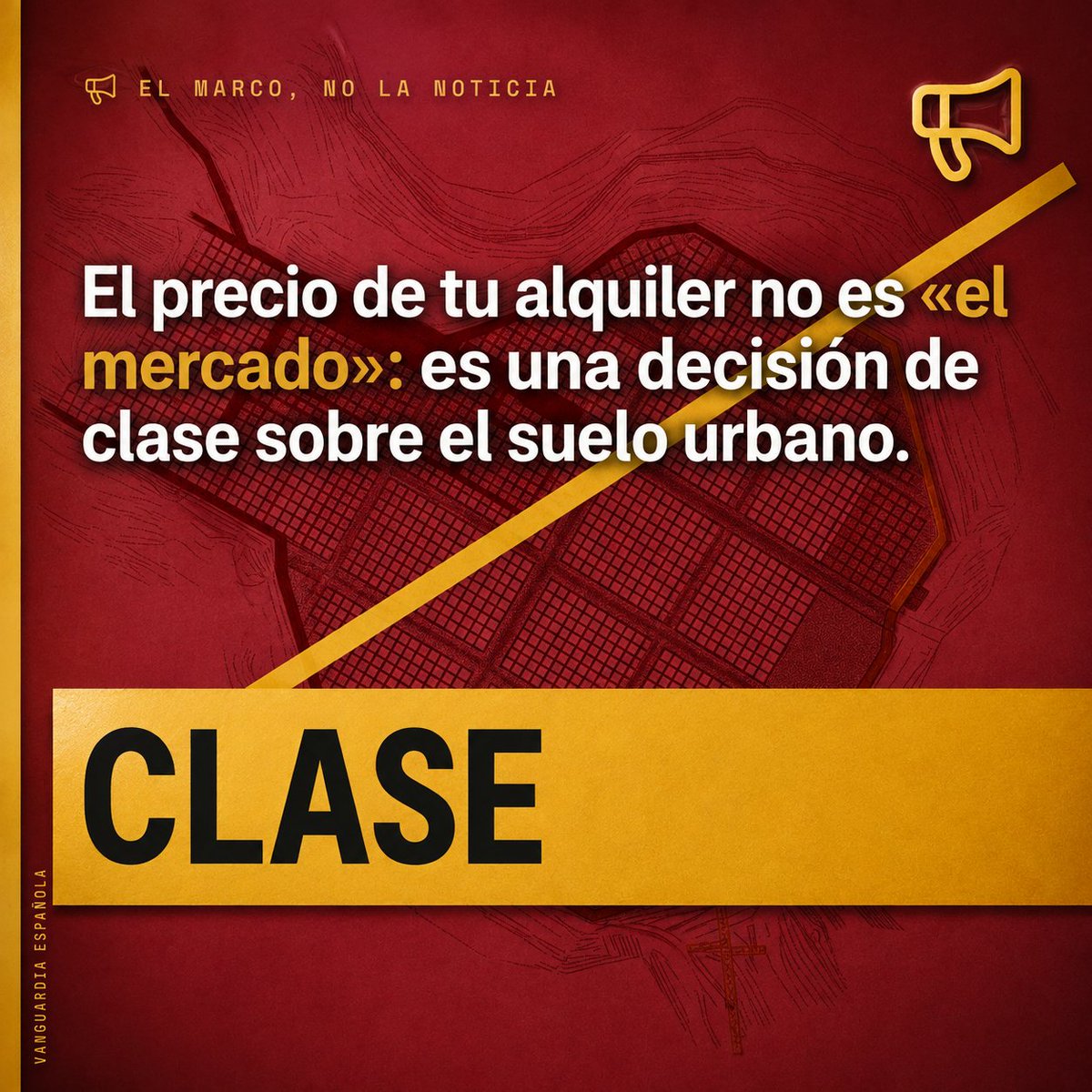 VanguardiaEspa's tweet photo. 🏗️ La vivienda es la consecuencia. El suelo es la causa.

Quien controla el suelo no controla un bien: controla las condiciones de posibilidad de todos los demás bienes que se levantan sobre él. Decide dónde se construye, a qué precio y para quién.

Por eso la vivienda nunca es solo un problema de mercado (sociedad civil, oferta y demanda). Es, ante todo, un problema de sociedad política: de quién ostenta el poder sobre el territorio y en beneficio de qué relaciones de propiedad.

Subvencionar la demanda sin tocar el régimen del suelo no es neutral: es intervenir en el reparto de la renta sin tocar su origen. El resultado no es más vivienda accesible — es más renta para quien ya controla el suelo. La ayuda pública se transforma en plusvalía privada.

Ningún plan de vivienda serio empieza por otro sitio. El resto — ayudas, avales, bonos — es gestionar el síntoma mientras la causa sigue intacta.
#Vivienda #SueloUrbano #Urbanismo #España #MaterialismoPolitico #Economia
