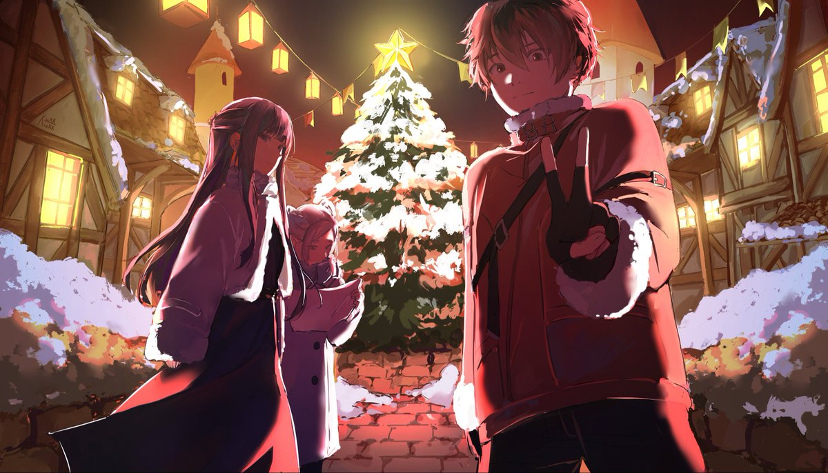 koniushyna4's tweet photo. An old drawing, because I didn't post it here #frieren https://t.co/Y6AMw1ck4r