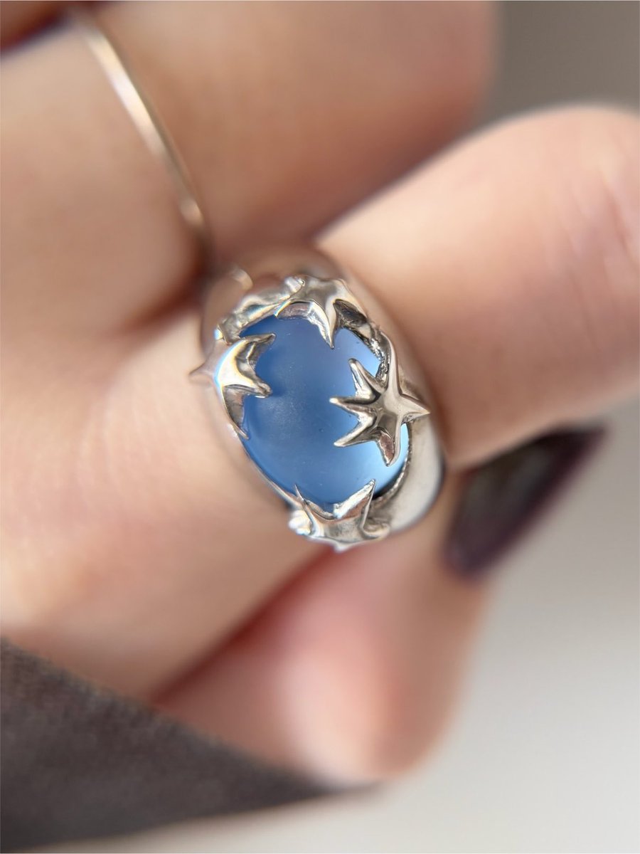 pomum_nail's tweet photo. ブルーストーンとモチーフのアクセサリー💍
8.4 tue 20:00- https://t.co/jBNP9hSaiS