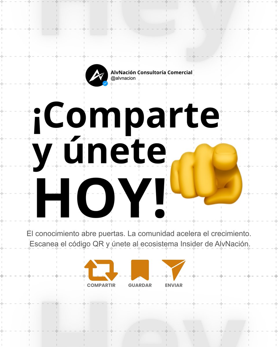 AlvNacion's tweet photo. Esto no es un grupo más de @WhatsApp 👀 Es tu acceso directo a estrategia, comunidad y contenido real. 👉 Creadores Insider 👉 Emprendedores Insider 👉 Canal Growth &amp; Ventas

Escanea, únete, participa. 🔥 ¿Cuál eliges? ¡Únete ahora!

#AlvNación #Emprendedor #Comunidad #Creador https://t.co/tJL59BUtc0