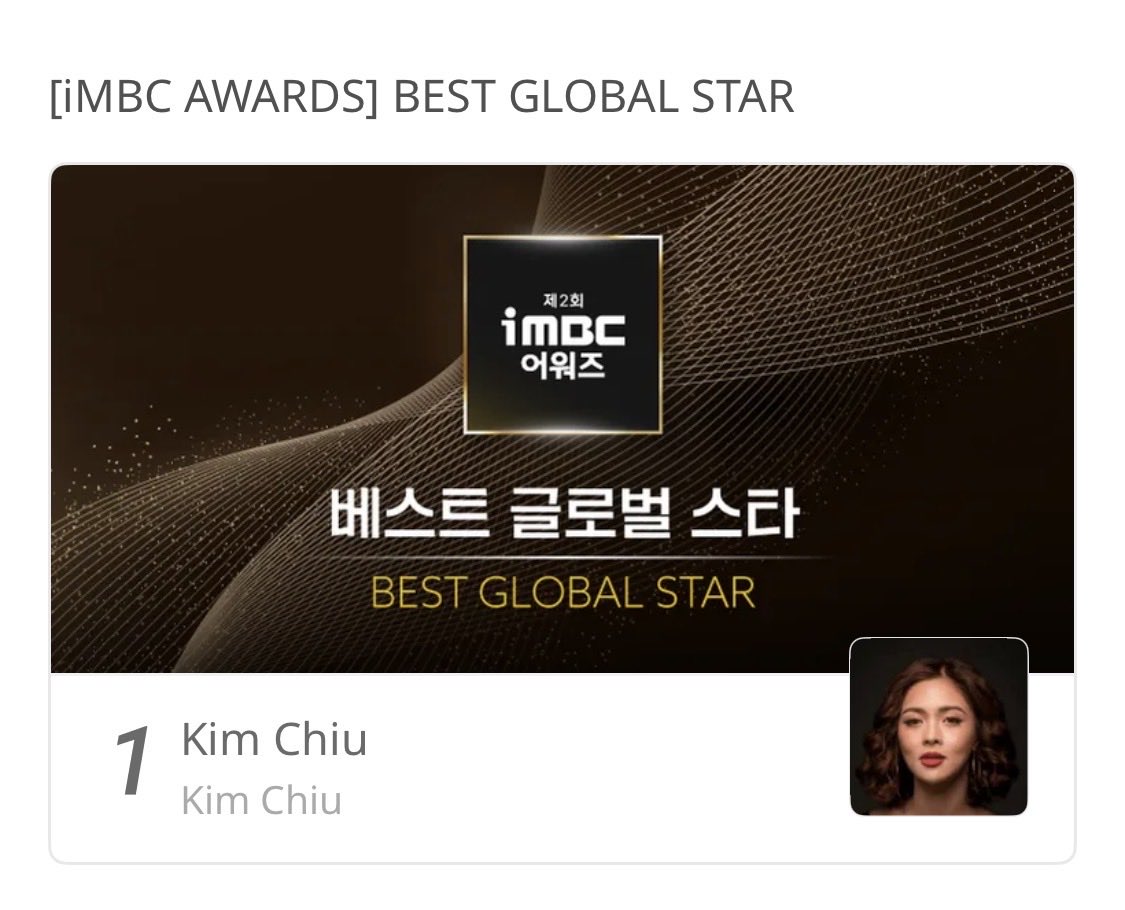 claa1ree's tweet photo. don’t forget also to vote for our best global star Kim Chiu! mabilis lang to 7days left na lang.

XPERIENCE KIMPAU MAGIC 
#KimPauSaASAPAustralia https://t.co/rsVmuZBama