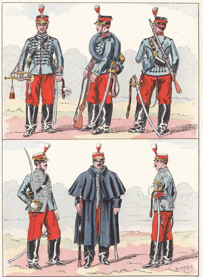 l10475_louis's tweet photo. French light cavalry red test shakos, 1872 https://t.co/KtPncBE4pR