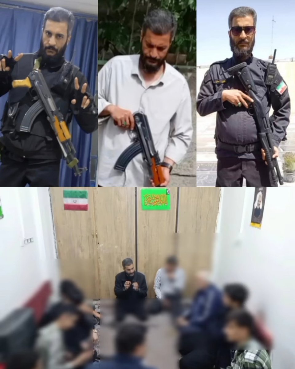 bikhodajesii's tweet photo. عکس یکی دیگه از قاتلین مردم در ۱۸ و ۱۹ دی. این حروم‌زاده، قاتل خیلی از بچه‌هامونه. این عکس رو این‌قدر پخش کنید تا شناسایی بشه. https://t.co/sSQCLnRiFD