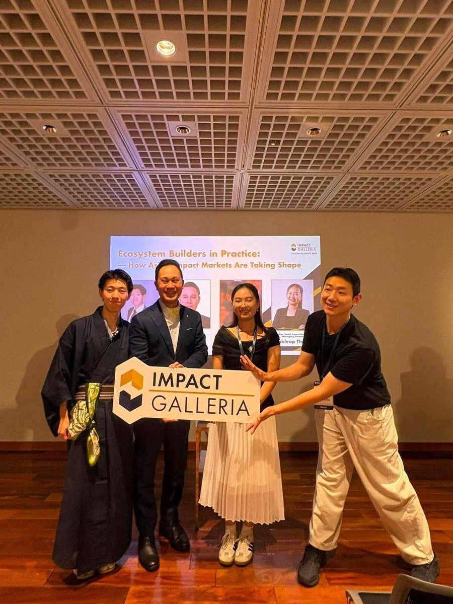 matteobagagem's tweet photo. Spent the day volunteering at Impact Galleria Tokyo.

Asia's impact investing scene, up close. Incredible people, incredible energy. Glad I said yes to this one.

@IMPACTSHIFT #ImpactInvesting #Tokyo https://t.co/WCWiWg7fpa