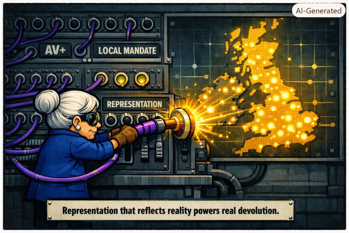 embaachu's tweet photo. @LisaSmartMP, I prioritise ending the outsized Overton Window shifting power in Britain that electoral pacts, spoiler candidates, & tactical voting grants kooks, crackpots, & obsessives over multi-member constituencies. Retain single-member constituencies via #YES2AV+! #bbclaurak https://t.co/sVm1Qnzokp