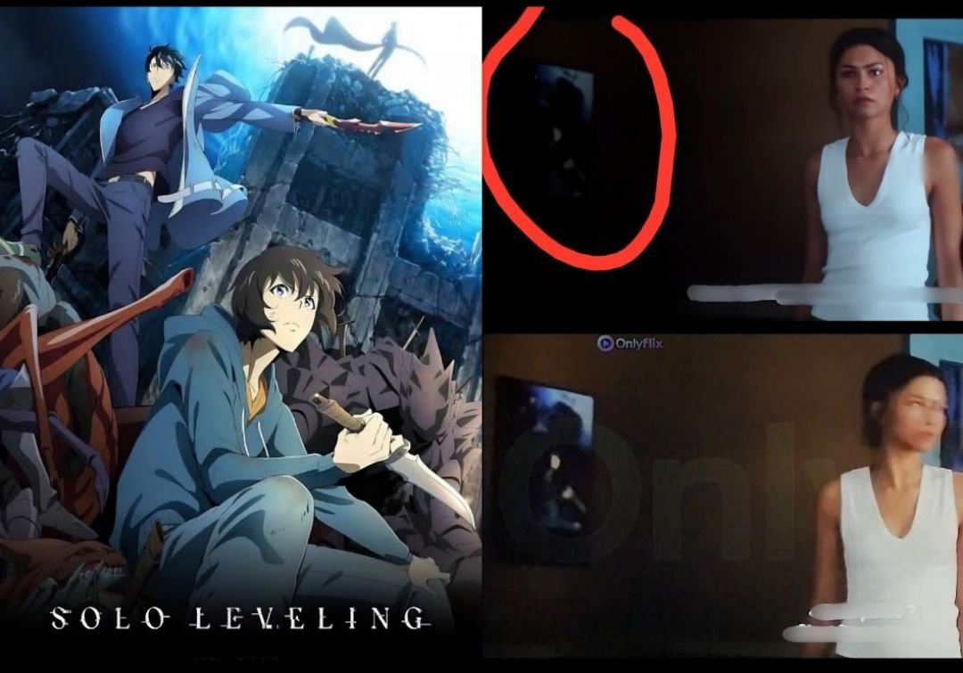 Animeindian_'s tweet photo. #SoloLeveling anime poster appears in 'Spiderman: Brand New Day' movie!

#spiderman #brandnewday #crunchyroll #sony https://t.co/caZhJOMOkS