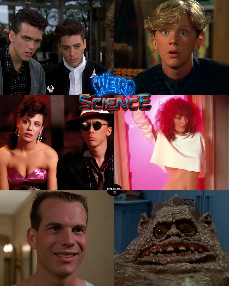 RetroMoviesDB's tweet photo. Weird Science (1985) celebrates its release day! https://t.co/llgOmMI8Gf