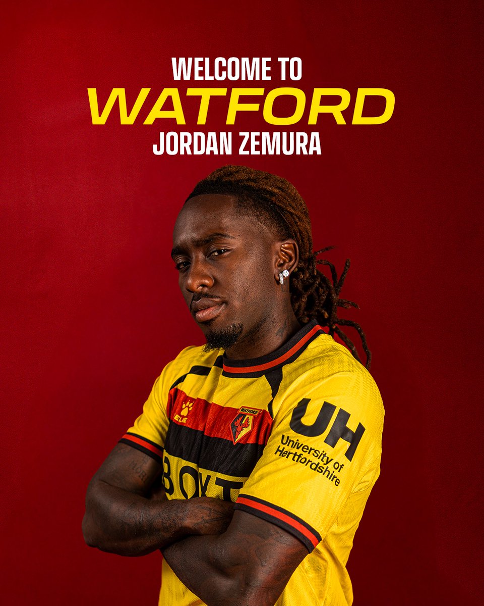 WatfordFC's tweet photo. JZ in the yellow and red.

Welcome, Jordan! 🇿🇼 https://t.co/SHwD4Vw6KP