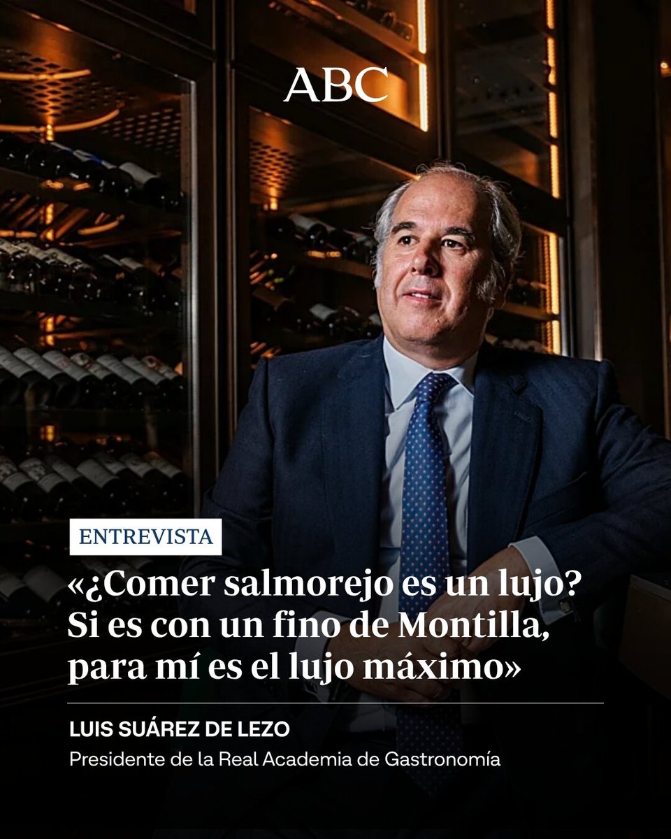 abccordoba's tweet photo. 🗣️ El presidente de la @RAGinforma se deshace en elogios hacia #Córdoba, a la que considera una «tapada» de la gastronomía

📌 Lee la entrevista completa en ABC Córdoba: https://t.co/Mx2kbRHfC7

✍️ Luis Miranda

📸 Tania Sieria

#córdobaesp #gastronomía https://t.co/Dz1pVRIvml
