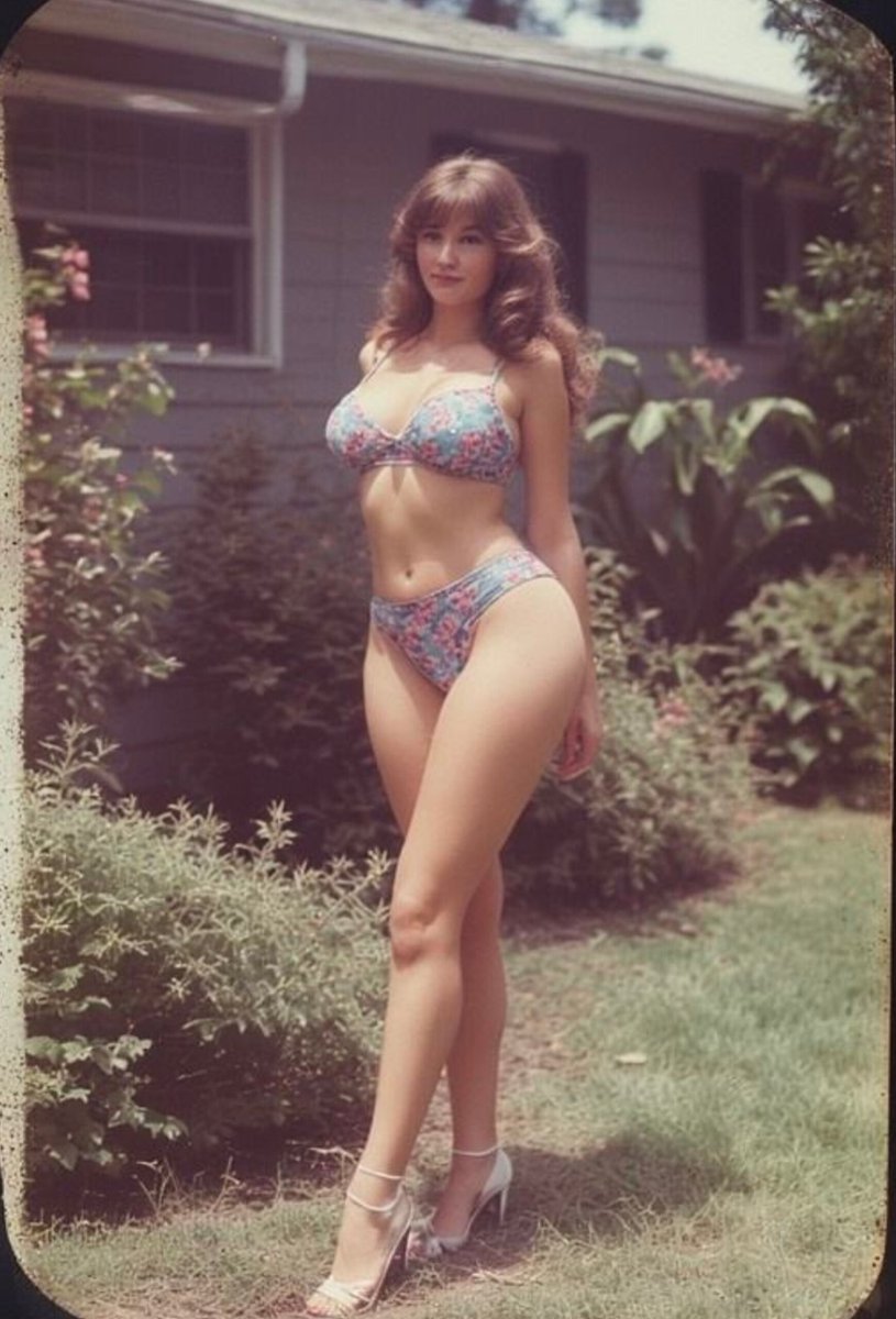 XNinaross_'s tweet photo. Hey @grok, transform this '70s girl into a stylish Gen Z girl. 👀💫 https://t.co/QlKERVDwJa