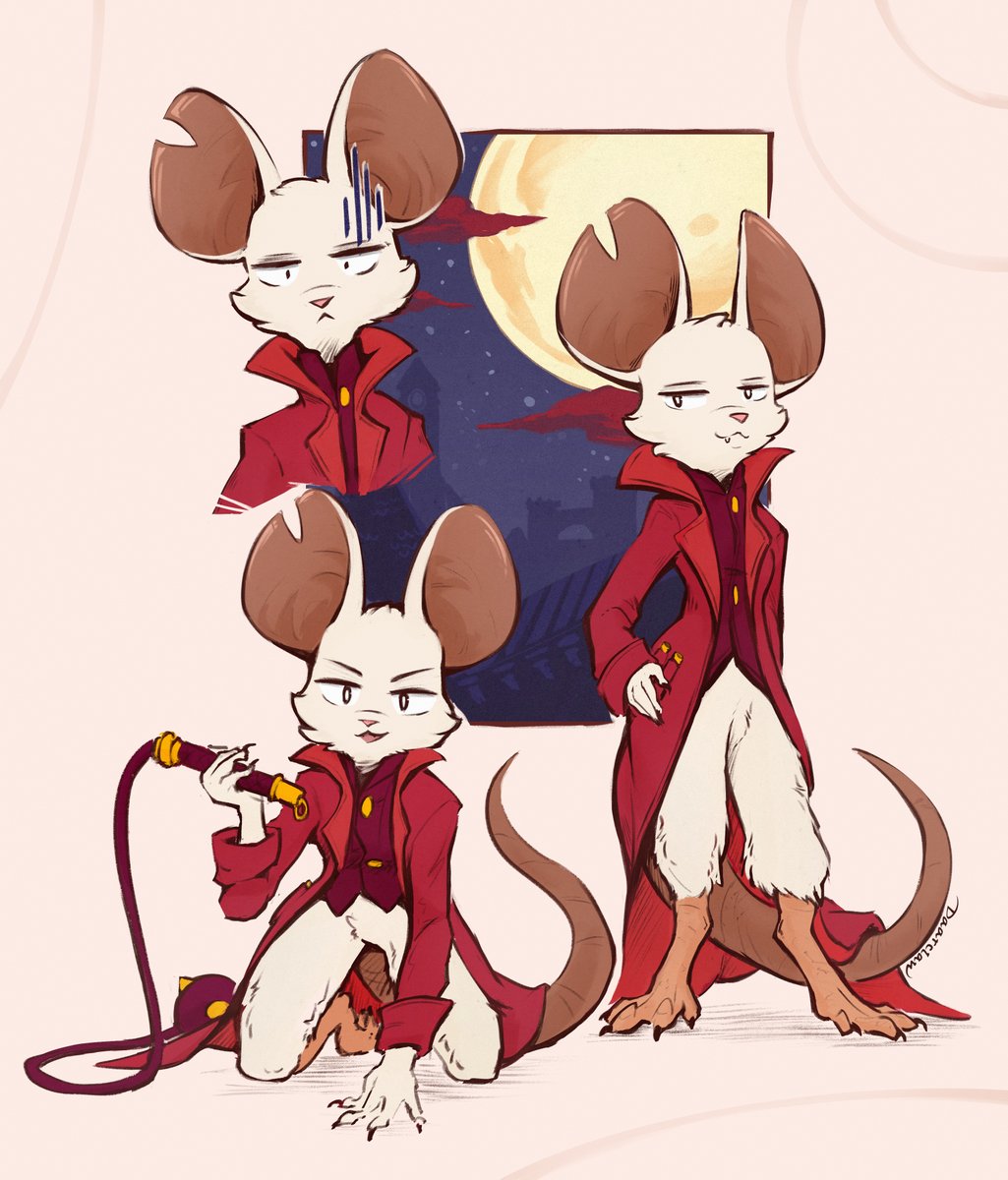 daarclaw's tweet photo. I finally drew the mouse. Better late than never, right? :>
#MinaTheHollower https://t.co/87mpTAeJDG