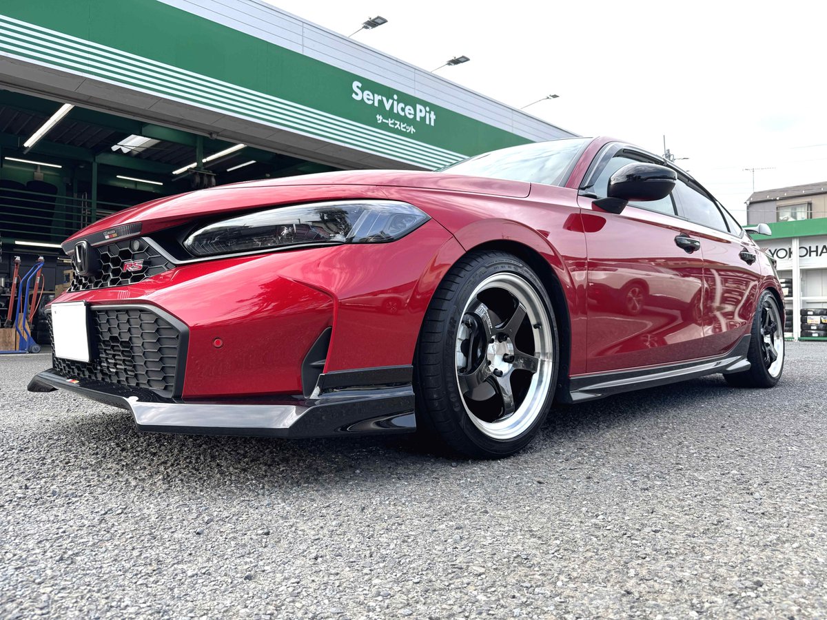 HigasikurumeTg's tweet photo. シビックRSに
ADVAN Racing GT BEYOND-R
ダークプラチナブラックをお取り付け♪
めっちゃカッコ良し!
とってもよくお似合いです!
#タイヤガーデン #東京 #東久留米 #ヨコハマタイヤ #ヨコハマホイール #advanracing #タイヤ交換 #ホイール交換 #gtbeyondr #honda #CIVC https://t.co/YrmtWL5FBu