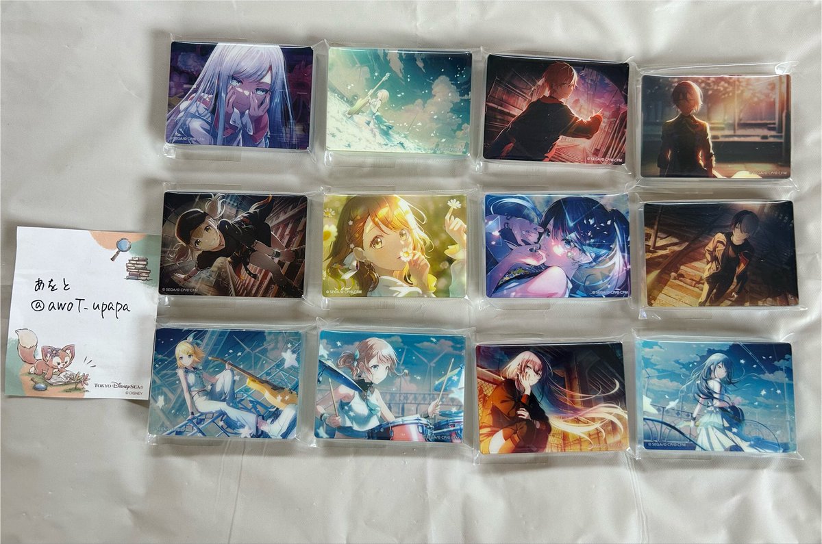 awoT_upapa's tweet photo. 【交換・譲渡】プロセカ ノーブルアート 

譲:画像のもの

求:👑74司（〜3）＞💕50司（1）、💕52遥（∞）

・郵送のみ
・49類は74司との交換のみ
・上段は74司を含む方優先、上・中段は遥との交換の場合下段を含む場合のみ https://t.co/SJqIaAn0tT
