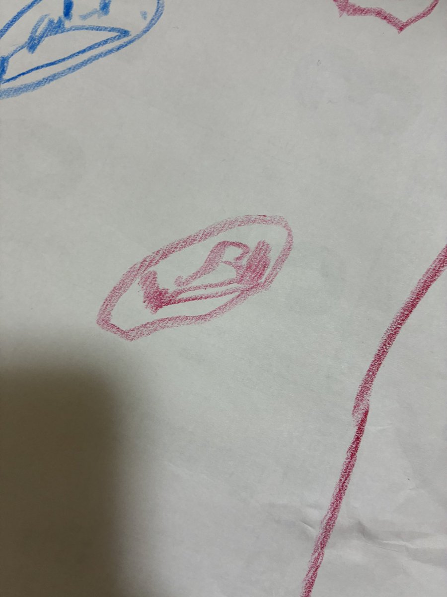 110sibasasuke's tweet photo. こちらが初めて子どもが描いてくれた私になります。 https://t.co/4D8MntViwM