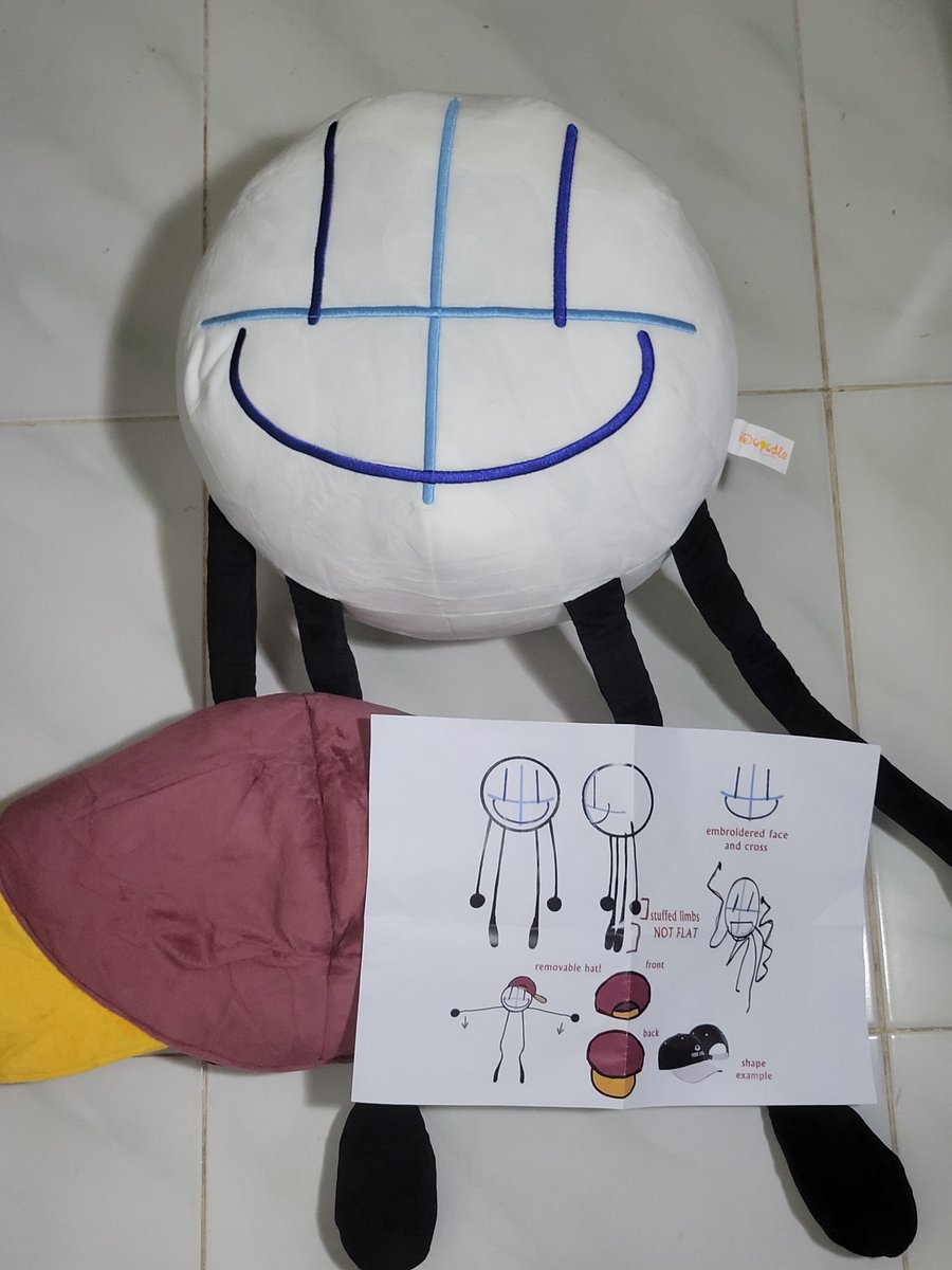 matrixthematic's tweet photo. Custom animatic plush (from idoodle) bcs I have free will #animaticbattle #osc #osctwt https://t.co/qOJe3cbyTl
