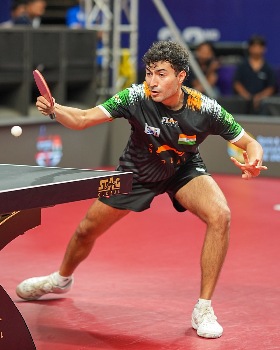 PEBranchGNCTD's tweet photo. One step away from the title. 🏓

Payas Jain advanced to the Men’s Singles Final with a 4-1 victory over Manush Shah in an all-Indian semi-final.

#commonwealth #tabletennis #semifinal https://t.co/hiDFNlB0ph