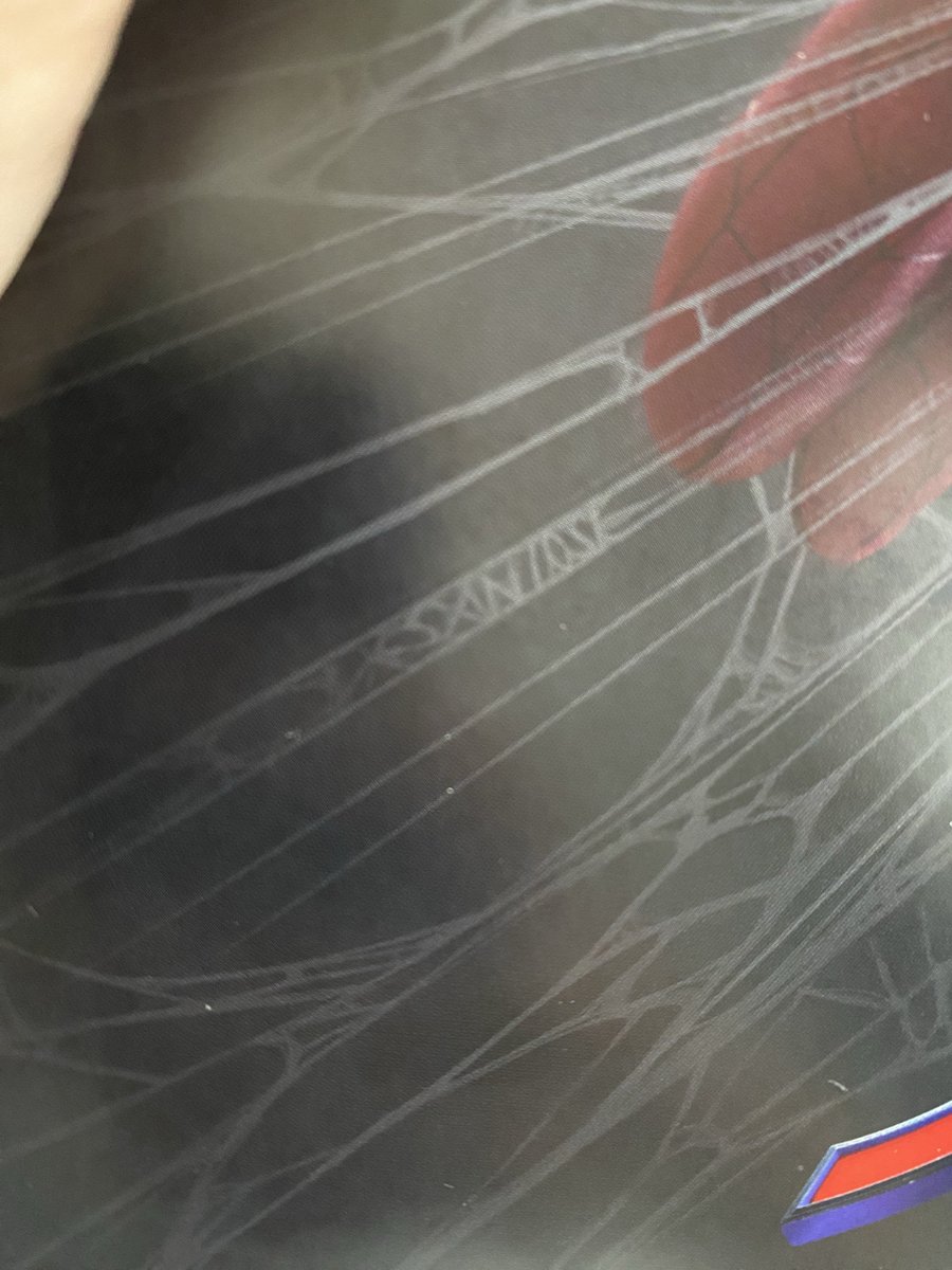 dqdaisuki11's tweet photo. スパイダーマン4DXポスター
これ何か書いてる？ https://t.co/UccbLJxtD4