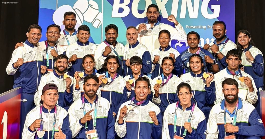 KKRiders's tweet photo. 7 🥇 + 3 🥈 = A Commonwealth campaign to remember 🥊 https://t.co/3hJHwPzkqS