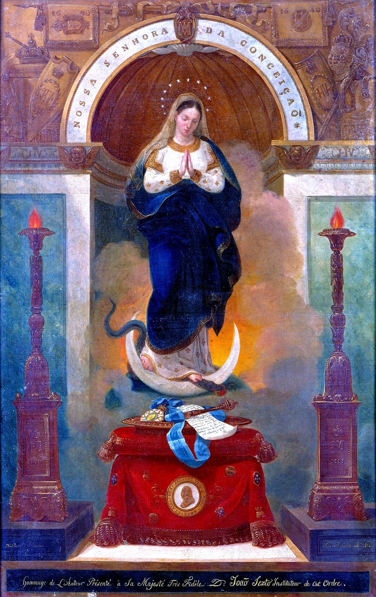 solas_na_greine's tweet photo. Jean-Baptiste Debret, Our Lady of the Immaculate Conception, c.1818 https://t.co/9MnRdjQBmh