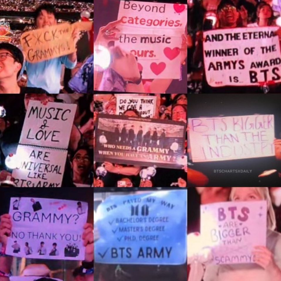 LetsBeGoodHuman's tweet photo. Last night was an important day in the history of ARMY and BTS.
I am so proud of both, proud to be part of such a massive but multicultural, multiracial and multi-aged group of people who will always choose music and love as our unifying language.
So proud. 💜 https://t.co/hEImAz3Zoh