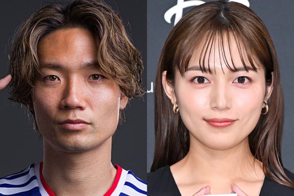 loop_clips's tweet photo. サッカー・板倉滉(29)＆川口春奈(31)
結婚を発表。

第1子妊娠中と公表
「お腹には私たちの赤ちゃんもいます」

川口の所属事務所によると、今後の仕事については、体調と相談しながら続けていくという。 https://t.co/cuT1rd6bnc