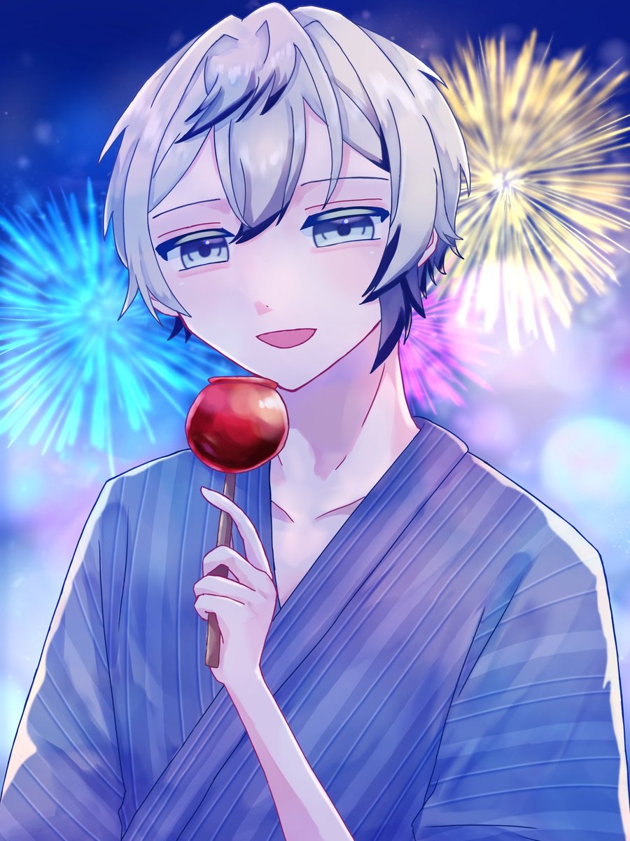 Kanapipi_ss12's tweet photo. 🎇🏮
#かむろぎ展 https://t.co/sdQh4zFjK6