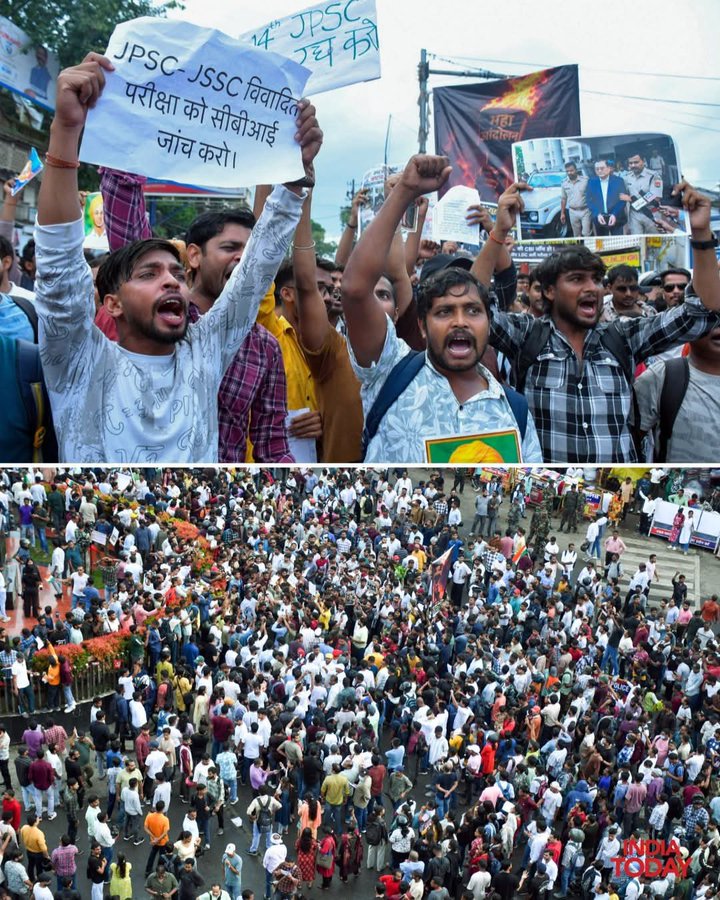 TheGautamDass's tweet photo. @INCIndia Gen Z on the streets

Jharkhand paper leak

It’s all about demanding justice and accountability. https://t.co/cxBcSfQXUS