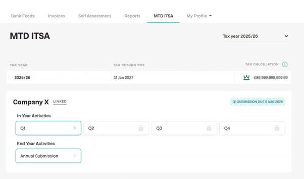 GoSimpleTax's tweet photo. The First Making Tax Digital for Income Tax quarterly filing deadline is coming up on August 7th. If you want to know what this looks like in our MTD app Coconut, take a look here...https://t.co/hgbIXR0BhY https://t.co/SCNCspeP5V