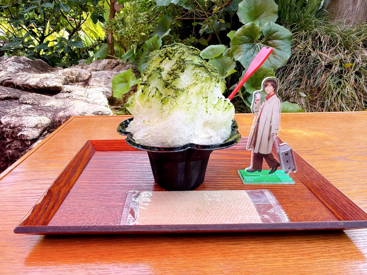 ea_y81gs's tweet photo. 先日、旅スノで向井さんとラウールさんが訪問していた🥟と🍧にはようやく行けました。（米は少なめでお願いしたため元々この量です） https://t.co/tIqdPBoLzL