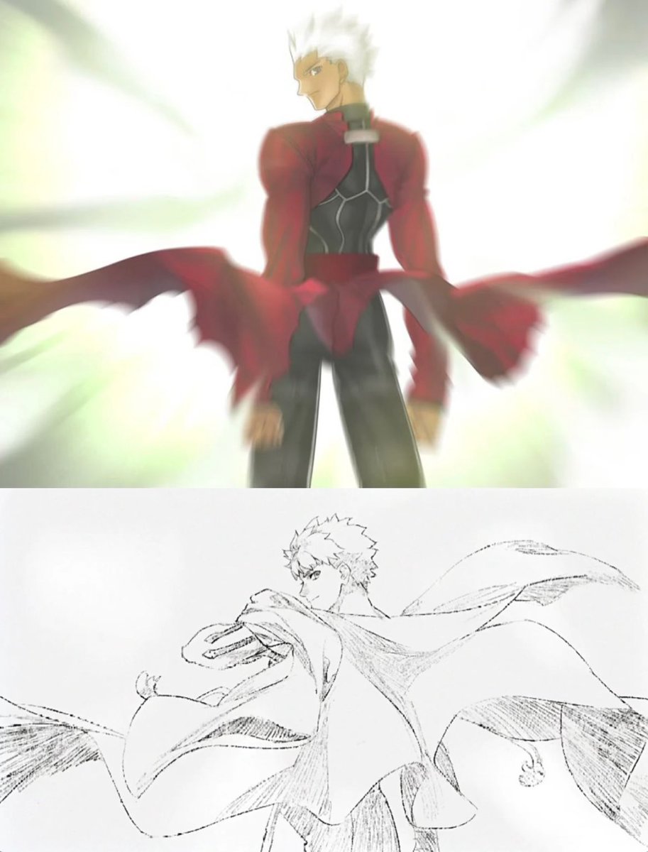 TypeRamza's tweet photo. Muramasa doing a reference to EMIYA is so peak holy shit https://t.co/2jAzWpCRvR