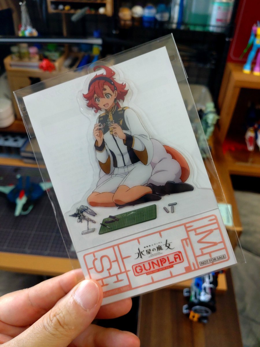 XoxoGunpla's tweet photo. ガンベ東京購入品です🤗お目当てのキットは4つ買えました！SDCS バルバトスルプスレクス クリアは売り切れなのでクアンタのトランザムクリアにしました🥰最後スタークジェガンとザウォートヘヴィで迷いましたが水星の魔女キットで唯一持っていなかったのでこちらに決めました！アクスタ可愛いねー https://t.co/3EDRAuzrlR