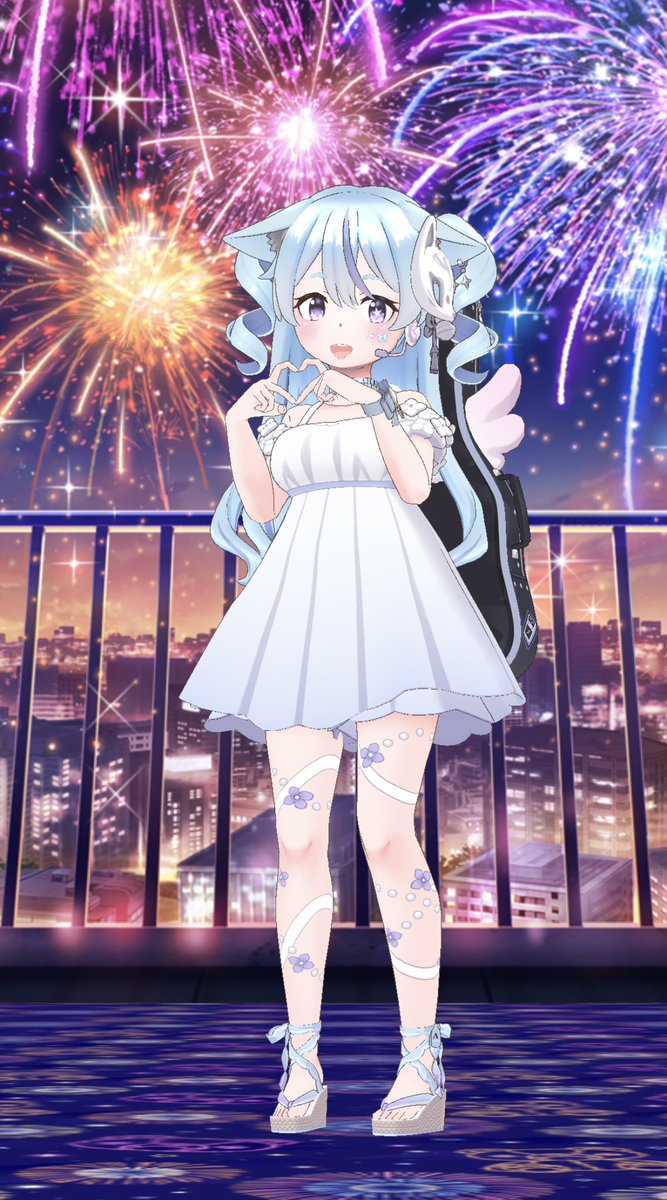 Mii__popopo's tweet photo. 8月の夏だ！祭りだ！🌈
フォローバックキャンペーン始めるのじゃ🍧

🎧蒼井はこんな猫♡
・猫が大好き🐈
・透明感No.1🫧
・cuteな歌声🗣
・面白にゃんこ🤭

条件は画像を見てね！
期間：8月いっぱい

よろしくお願いします！

#蒼井みぃ
#フォローバックキャンペーン
#Vライバーと繋がりたい https://t.co/p5r83A2umt