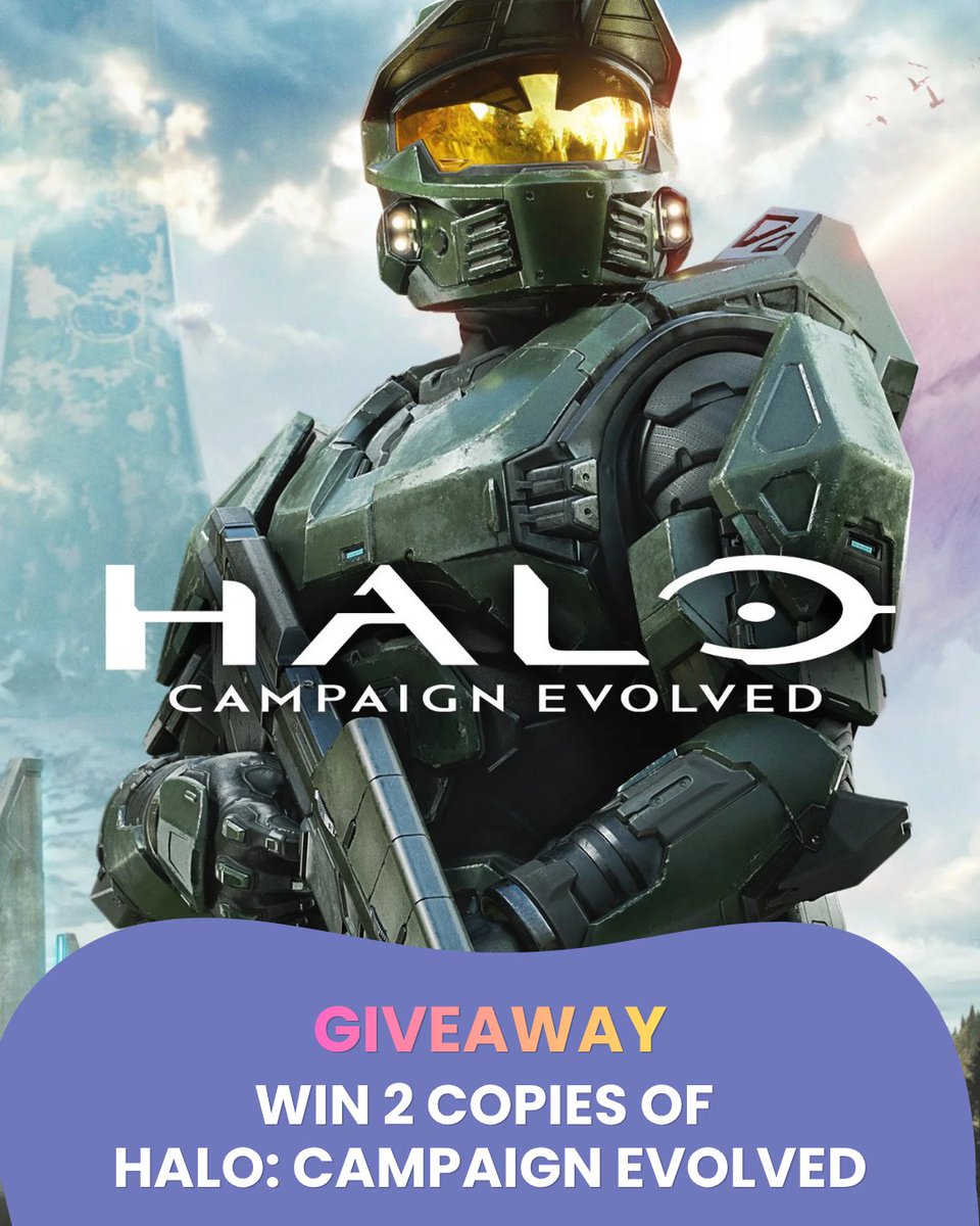 cheapgamingcom's tweet photo. 🎉 GIVEAWAY TIME!

We're giving away 2 copies of Halo: Campaign Evolved! 🚀

To enter:
✅ Like & Repost this post
✅ Follow @cheapgamingcom 
✅ Tag a friend
✅ Comment: Are you a Halo fan? If so, what do you like most about the series?

📅 Winners will be selected and announced on 09.08.2026

Don't want to rely on luck? 👀
You can already grab Halo: Campaign Evolved at one of the lowest prices on the market.

🔗 Link in the comments.

Play More. Pay Less.