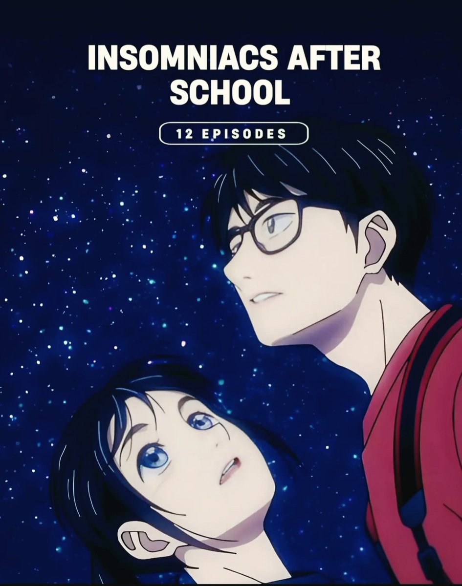 ItxYamanda89's tweet photo. Finding quiet moments under the night sky. 🌙✨
​
Insomniacs After School brings such beautiful visuals, atmospheric storytelling, and gentle romance. A wonderful watch from start to finish. 🔭🌌 https://t.co/f9dBID0sf7