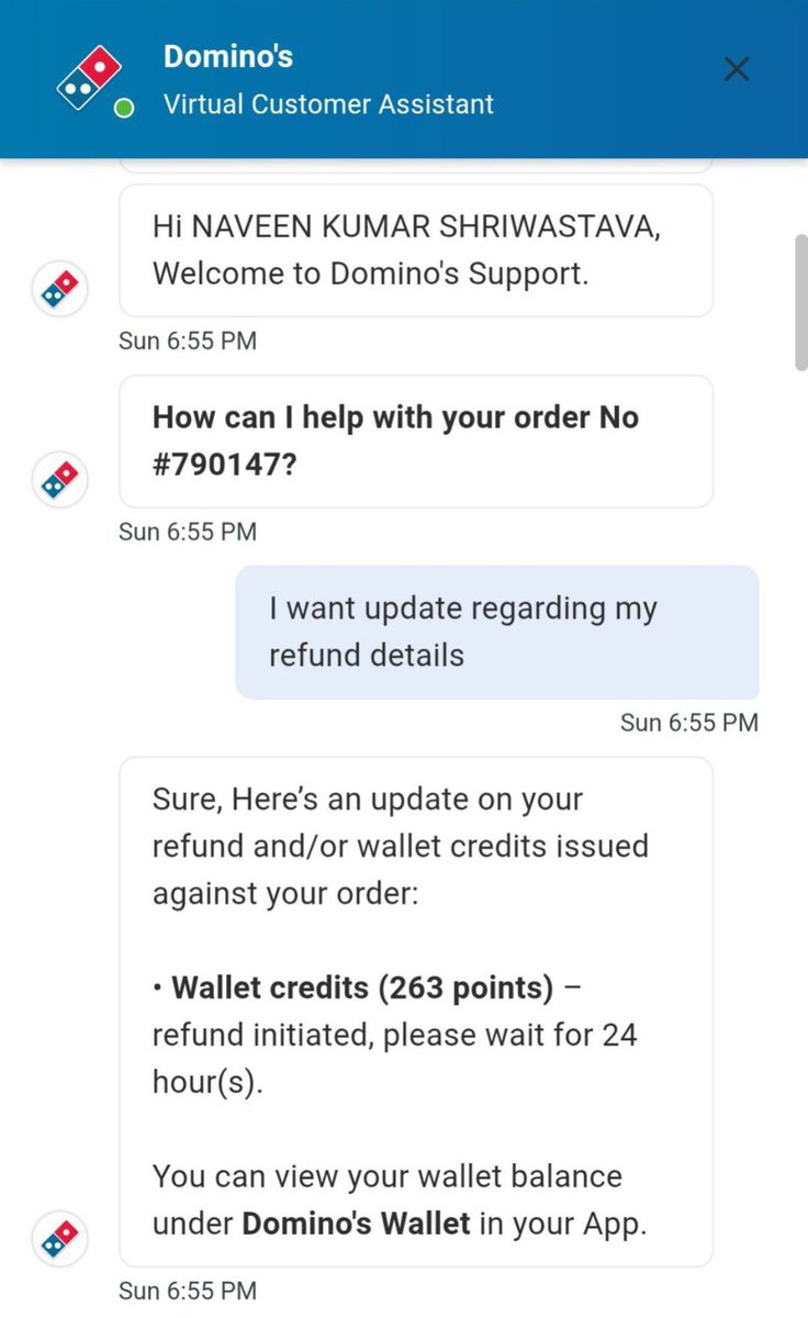 Naveenrats06's tweet photo. Domino's has cheated me; despite communicating via email, I still haven't received a refund, and they are no longer responding to my emails. @dominos @dominos_india https://t.co/yKzh2Tm6Yy