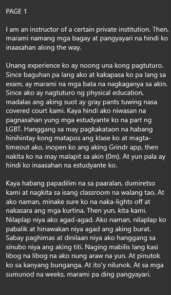AlterOfan83223's tweet photo. Student ni Sir ang Naka-fun nya sa Madilim na classroom

Pages 1-2
Sender: Sir Instructor

#ConfessionOfanAlter1029
#CollegeLife #Student https://t.co/bgo3C9ScOl