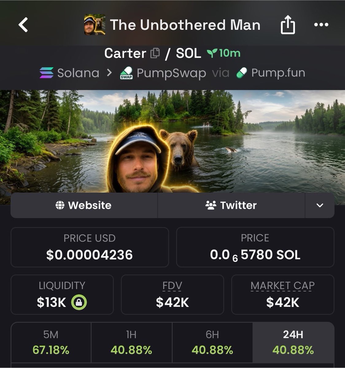 Noblesol77's tweet photo. 3x up from my tg on $CARTER

BhquHHbrU1wqsnet3x7gdz18Vih7C4EKNqtE1piMpump 🔥🎉

#Crypto #Dewtee #Solana #Bitcoin https://t.co/sFqnhzHKiD