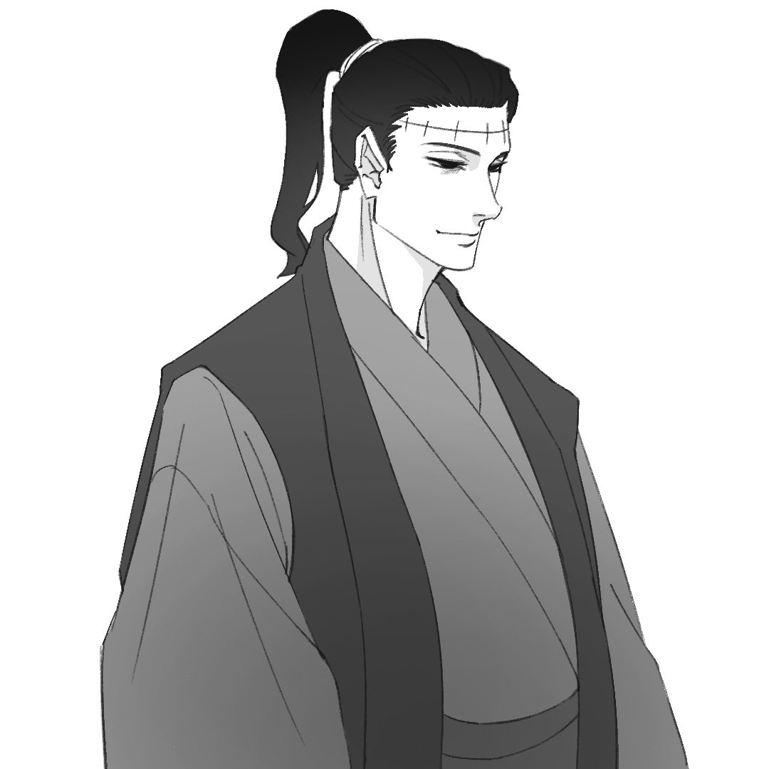 Fuxiao_0817's tweet photo. Actually I drew a lot of pictures about #kenjaku but I just want to send this one https://t.co/qlPt4FI8OD