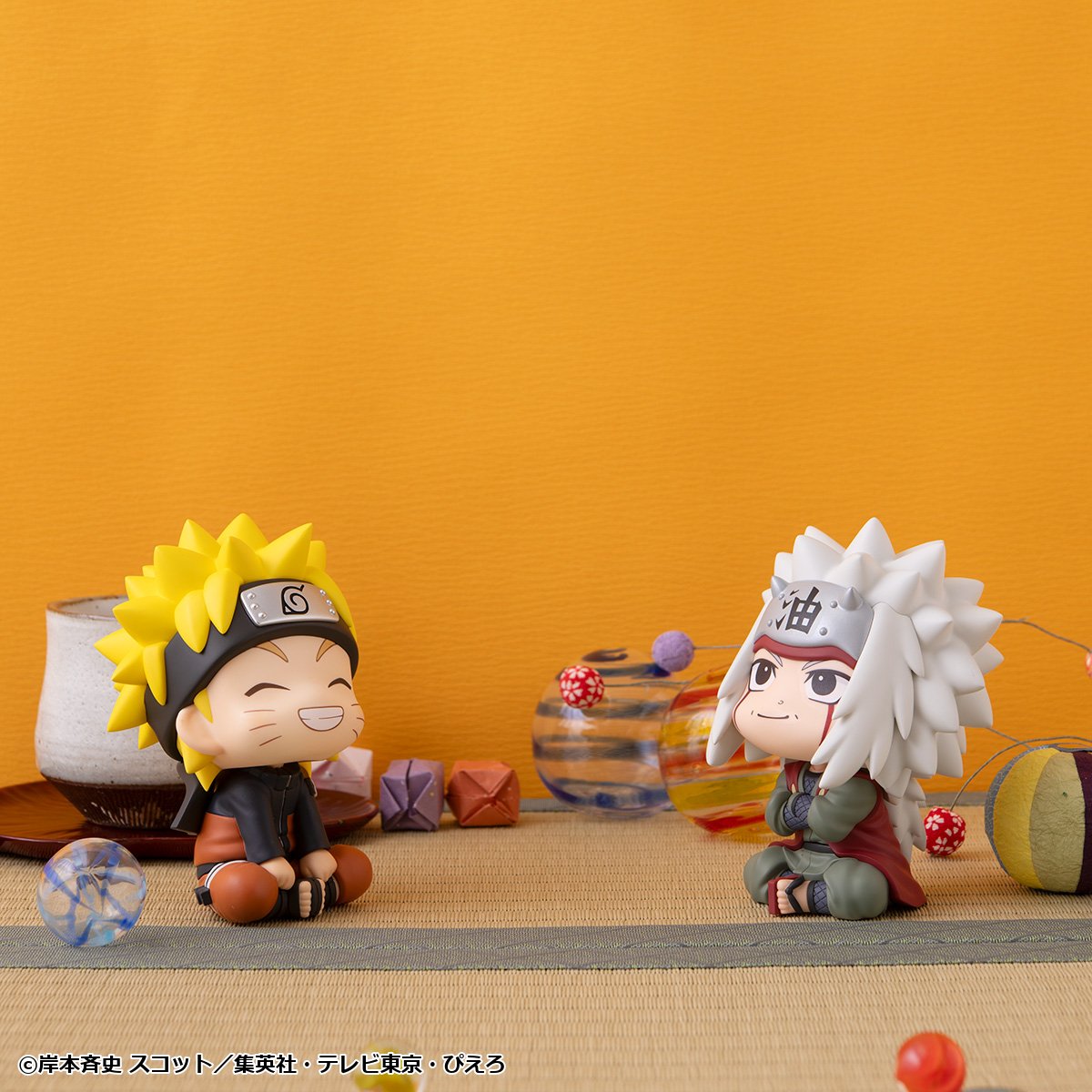 megahouse_tori's tweet photo. 【#NARUTO】

◤彩色原型初公開！◢

🍥━━━━━━━━━━━━🐸
見上げる見守るフィギュア
るかっぷ
NARUTO-ナルト- 疾風伝
うずまきナルト にかっとver.
自来也
🍥━━━━━━━━━━━━🐸

るかっぷにNARUTO-ナルト- 疾風伝より、
うずまきナルト にかっとver.と自来也が揃って登場メガ❕

⏰予約開始は８月６日(木)

予約情報は当アカでお知らせメガ！
https://t.co/W3mnhdnEuz
#ナルト #るかっぷ