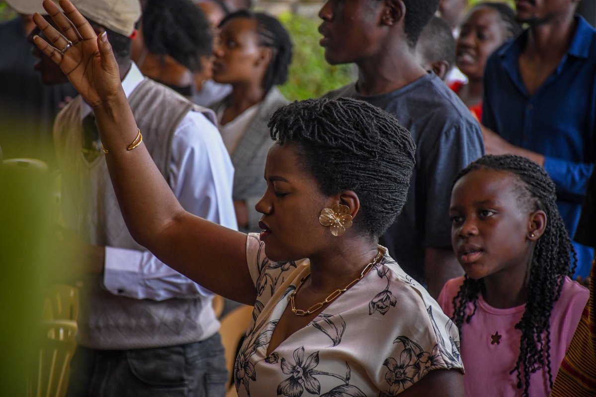 CLCKampala's tweet photo. Life Worship has officially ushered us into the presence of God for today's Thanksgiving Service! The voices are raised, hands are lifted, and the sanctuary at CLC Lungujja is filled with the goodness of God.

#CLCKampala #thanksgiving https://t.co/weWChxeNko